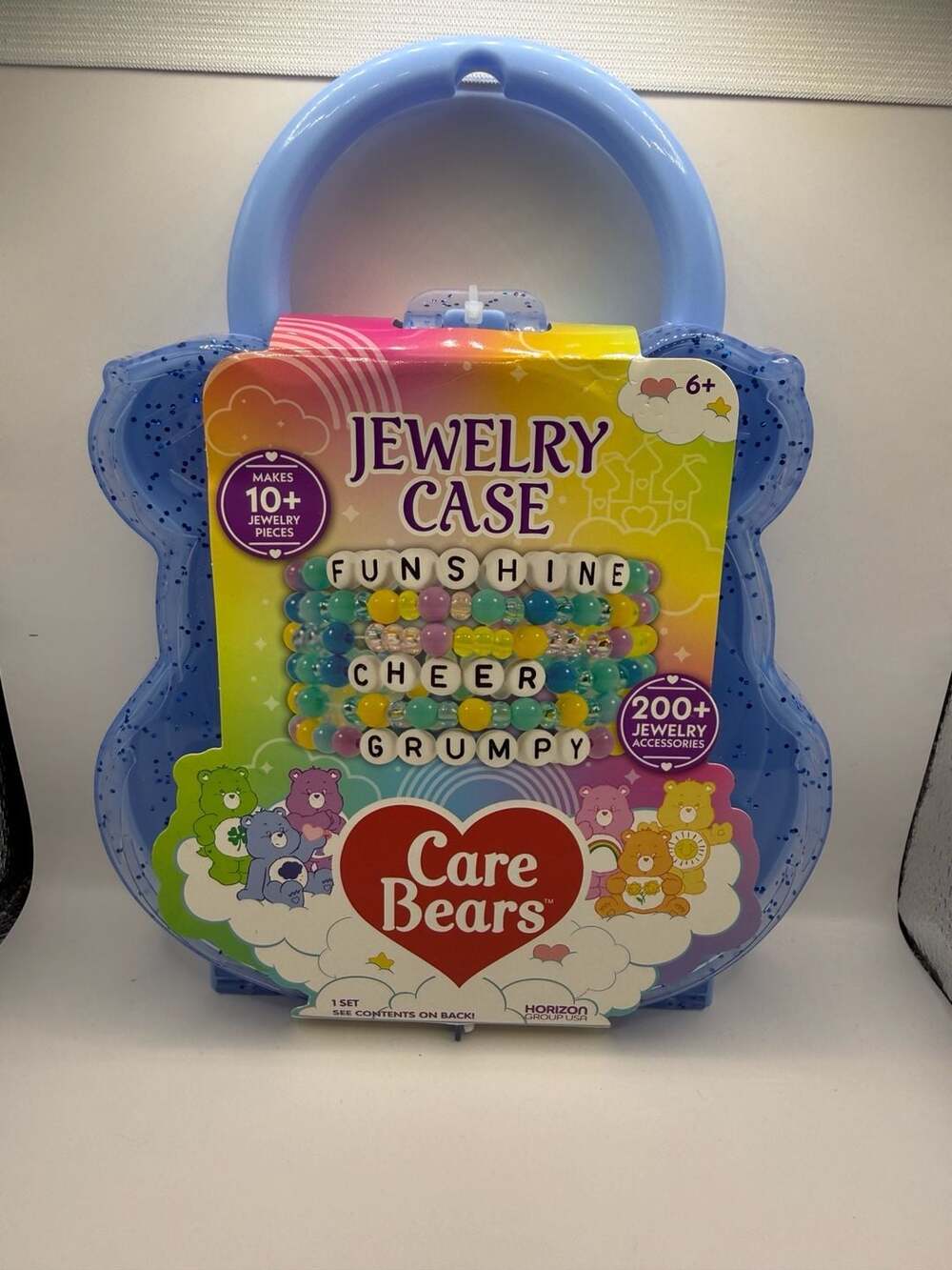 Care Bears Jewelry Case DIY Kit with 200+ Accessories